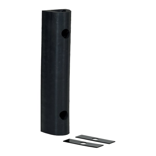 Extruded Rubber Fender Bumper, 18x4.25x4